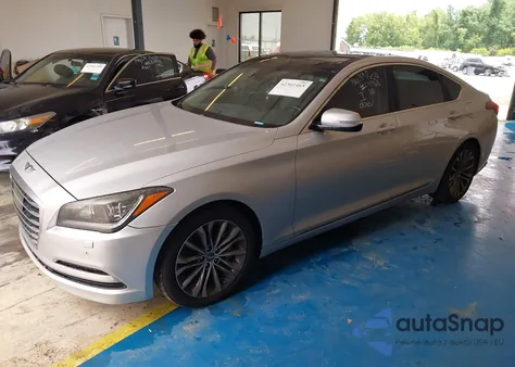 2015 Hyundai Genesis 3.8 from USA, damaged, VIN KMHGN4JE3FU049868